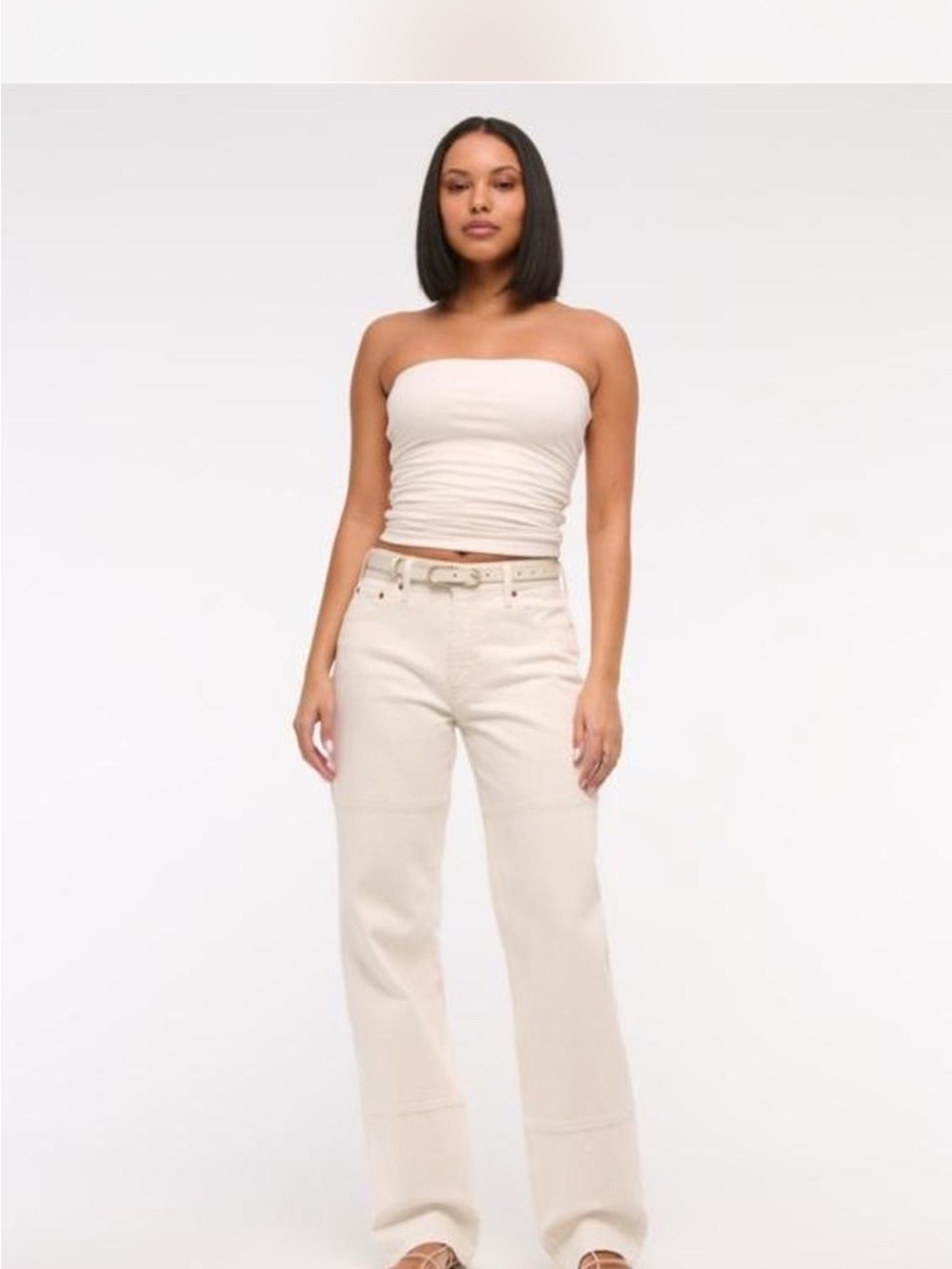 Abercrombie Jean Curve Love Low Rise Baggy